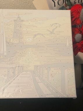 Paint by numbers lighthouse